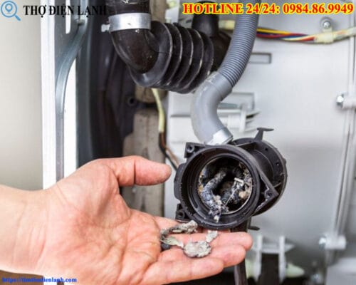 Sửa máy giặt Bosch không cấp nước