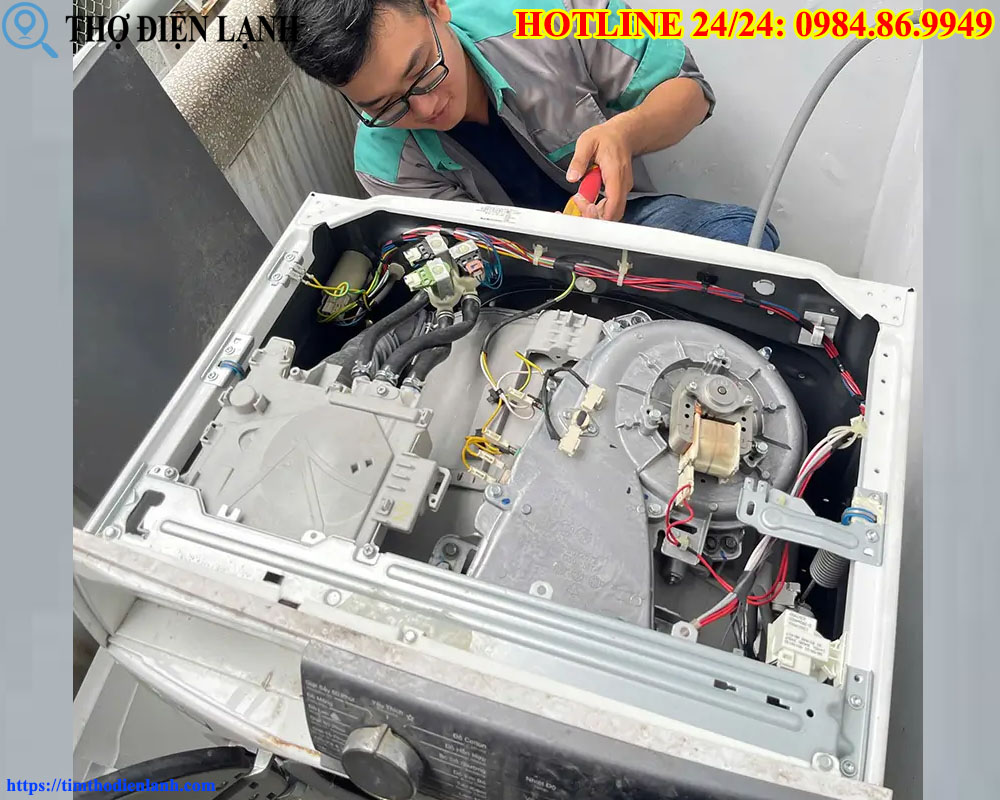 Sửa máy giặt Casper bị chảy nước