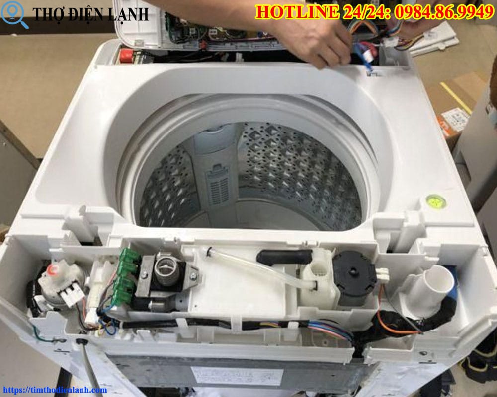 Sửa máy giặt Casper bị liệt phím