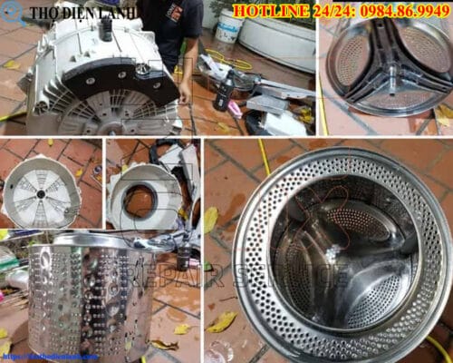 Sửa máy giặt Casper bị ngập nước