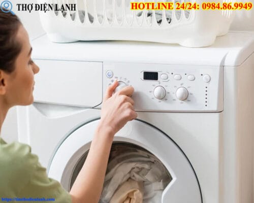 Sửa máy giặt Electrolux bị liệt phím