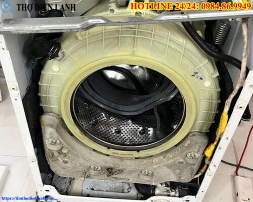 Sửa máy giặt Electrolux bị ngập nước