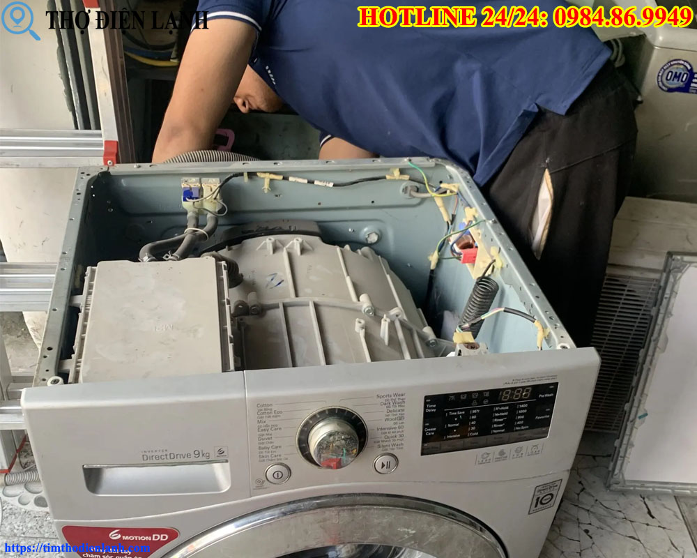 Sửa máy giặt Funiki bị liệt phím bấm