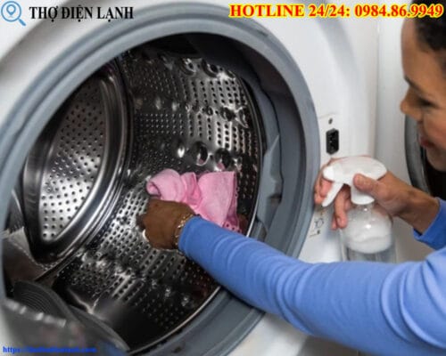 Sửa máy giặt Haier bị chảy nước