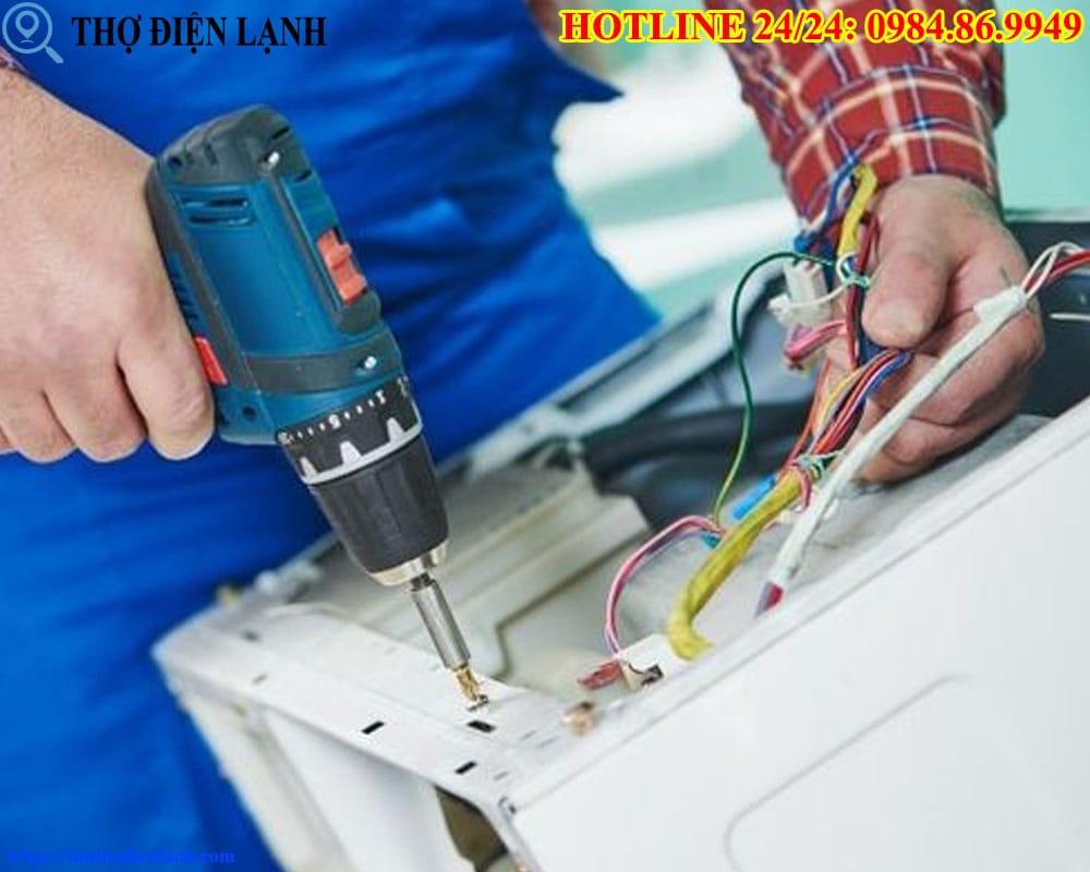 Sửa máy giặt Hitachi bị liệt phím