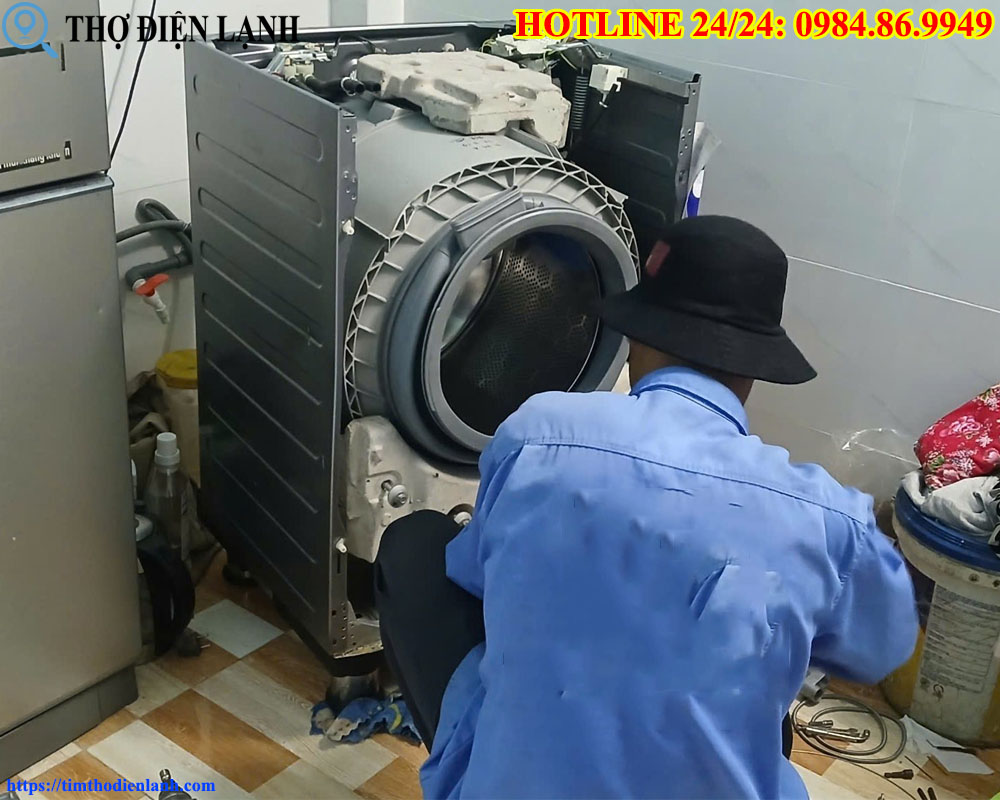 Sửa máy giặt Indesit bị liệt phím bấm