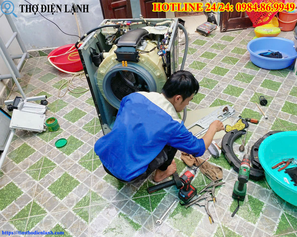 Sửa máy giặt Kangaroo bị chảy nước