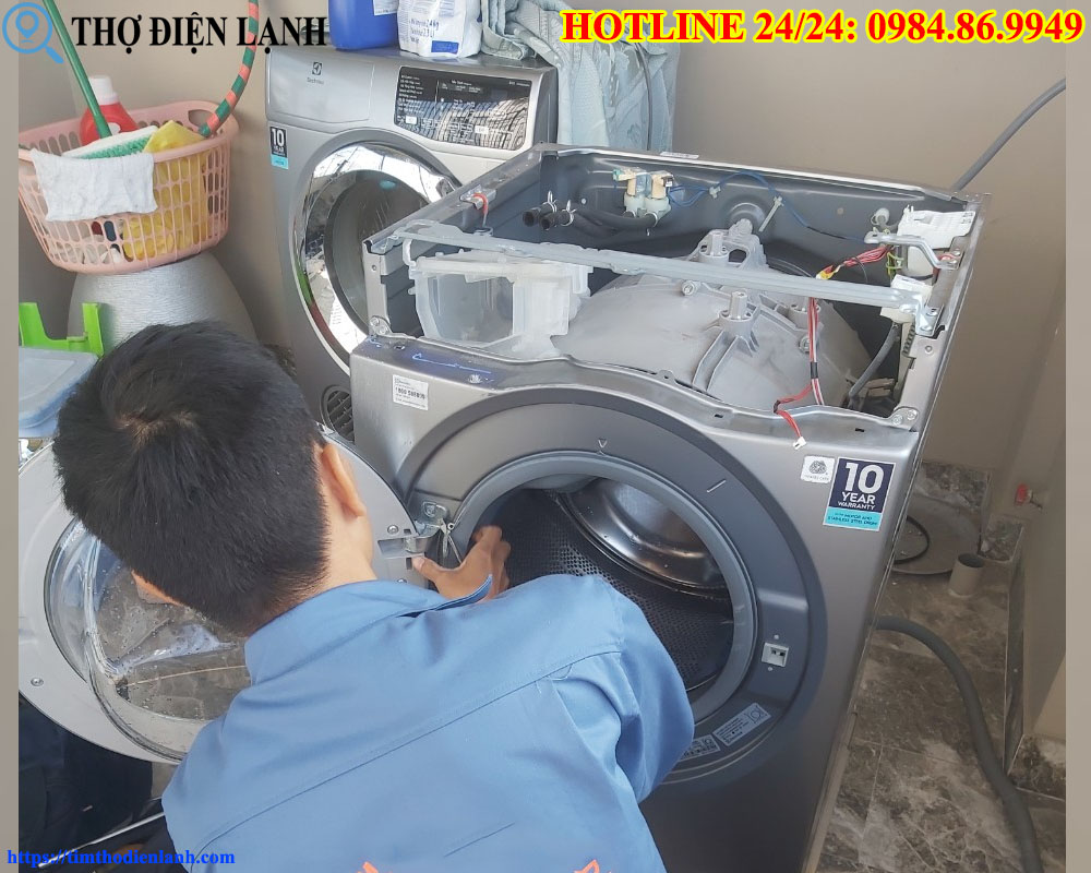 Sửa máy giặt Kangaroo bị liệt phím bấm