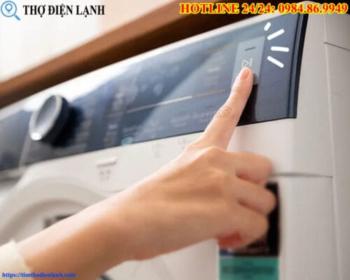 Sửa máy giặt LG bị liệt phím bấm