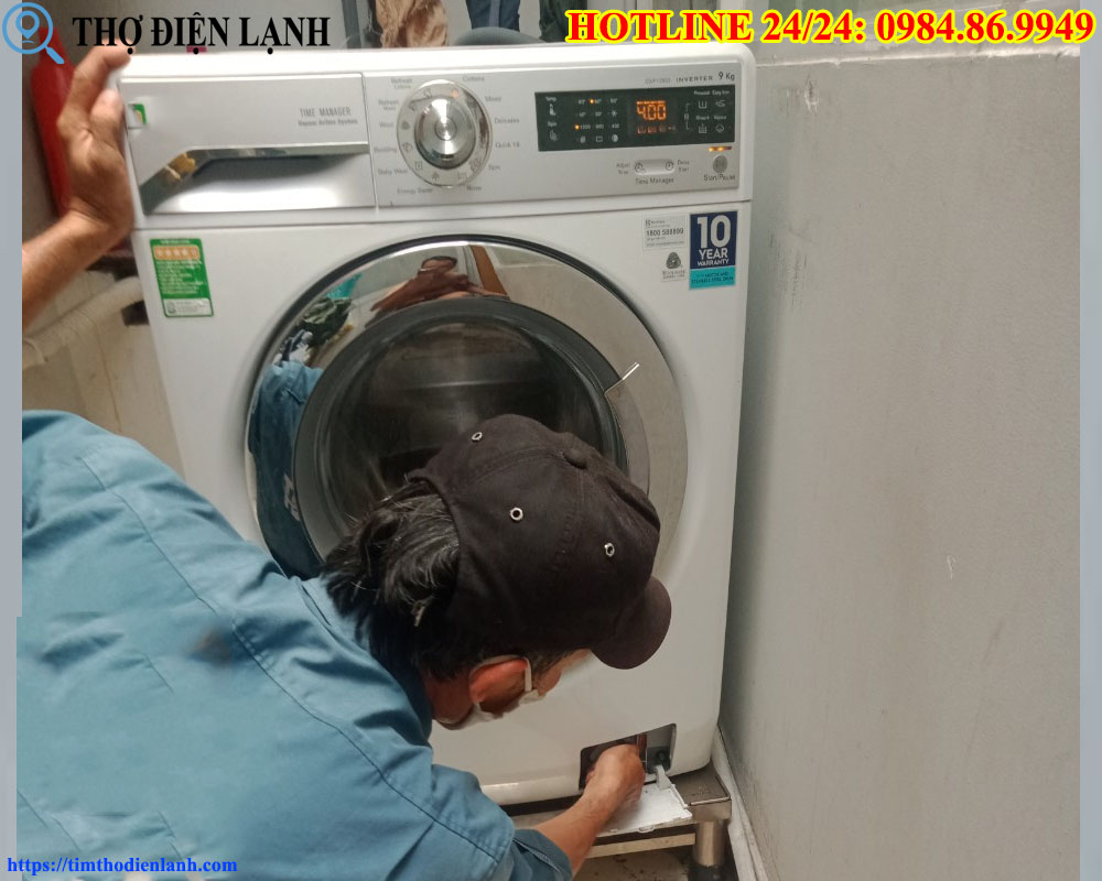Sửa máy giặt Midea bị chảy nước