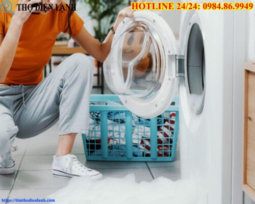 Sửa máy giặt Miele bị chảy nước