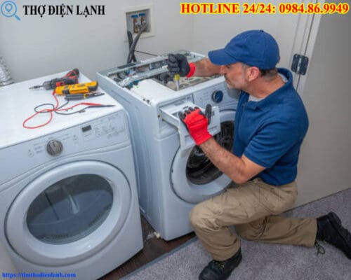 Sửa máy giặt Miele bị liệt phím