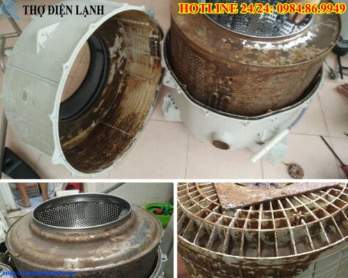 Sửa máy giặt Miele bị ngập nước