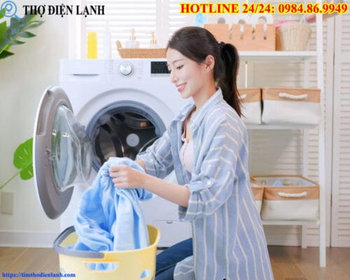 Sửa máy giặt Nagakawa bị chảy nước