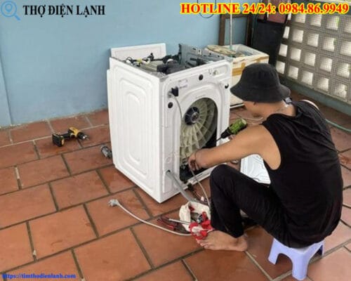 Sửa máy giặt Samsung bị ngập nước