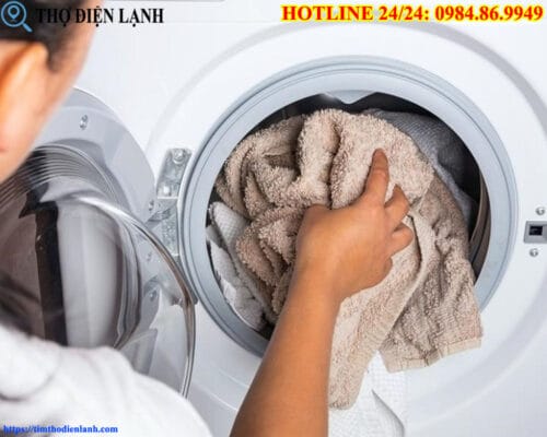 Sửa máy giặt Sanyo bị chảy nước