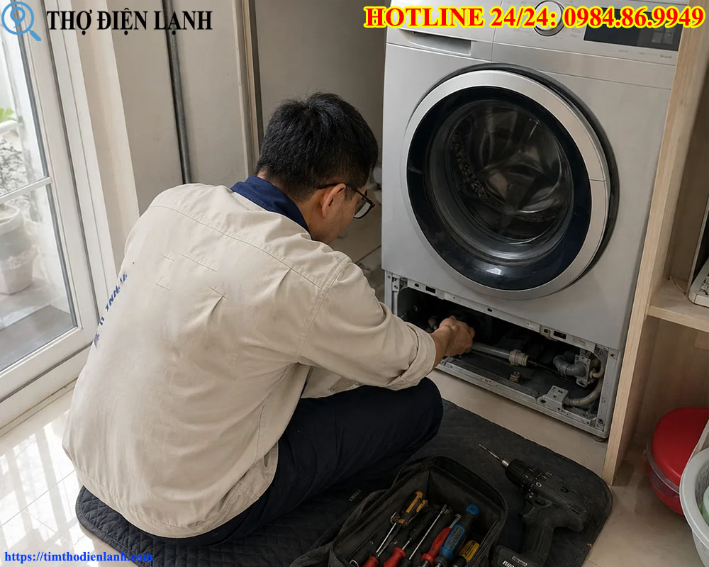 Sửa máy giặt Sanyo không cấp nước