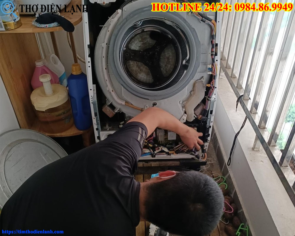 Sửa máy giặt Sharp không cấp nước