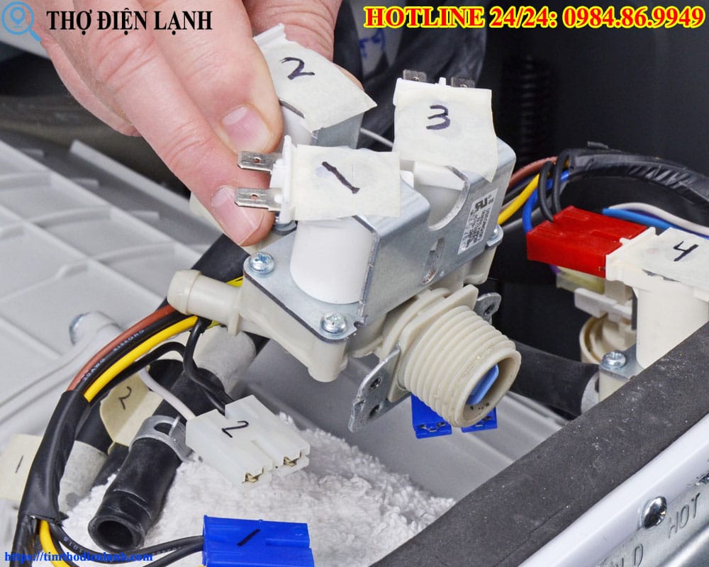 Sửa máy giặt Siemens không cấp nước