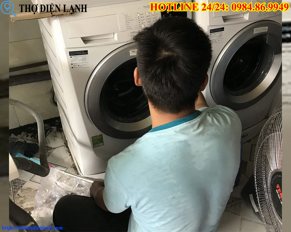 Sửa máy giặt TCL bị chảy nước
