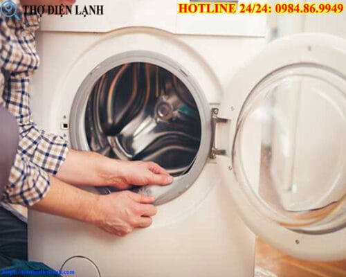 Sửa máy giặt Toshiba bị chảy nước
