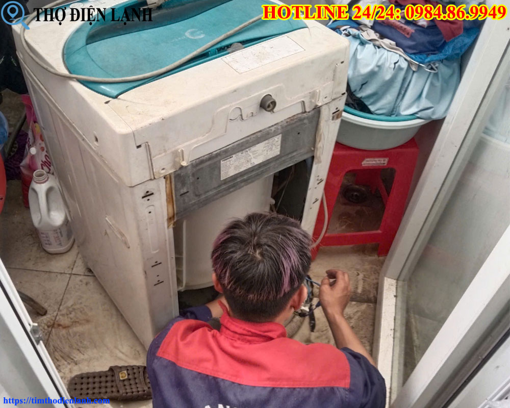 Sửa máy giặt Toshiba bị liệt phím bấm