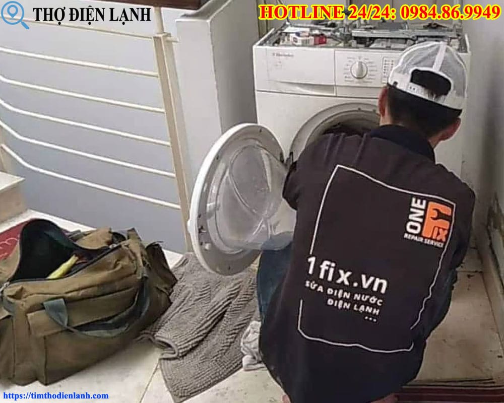 Sửa máy giặt bị chảy nước