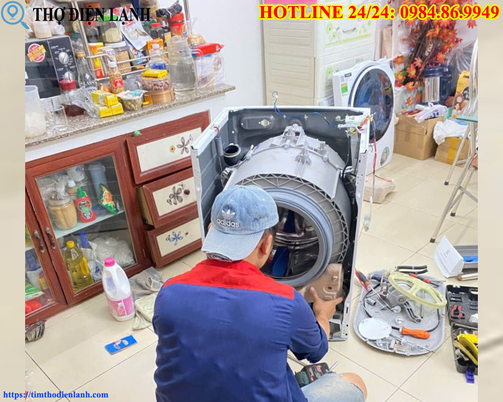 Sửa máy giặt bị chảy nước