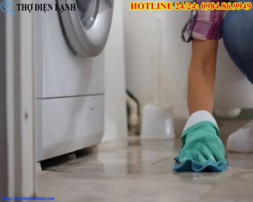 Sửa máy giặt bị chảy nước
