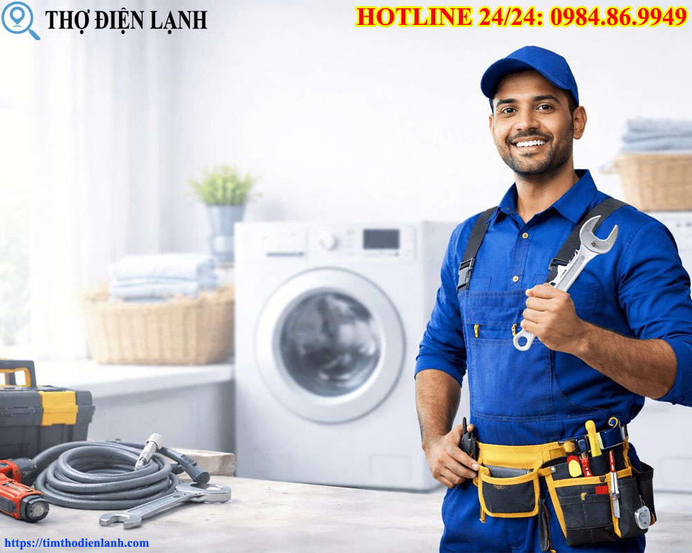 Tắt máy giặt Beko mà nước vẫn chảy
