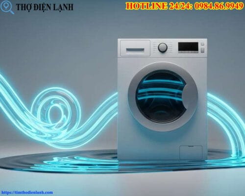 Tắt máy giặt Candy mà nước vẫn chảy