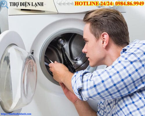 Tắt máy giặt Casper mà nước vẫn chảy