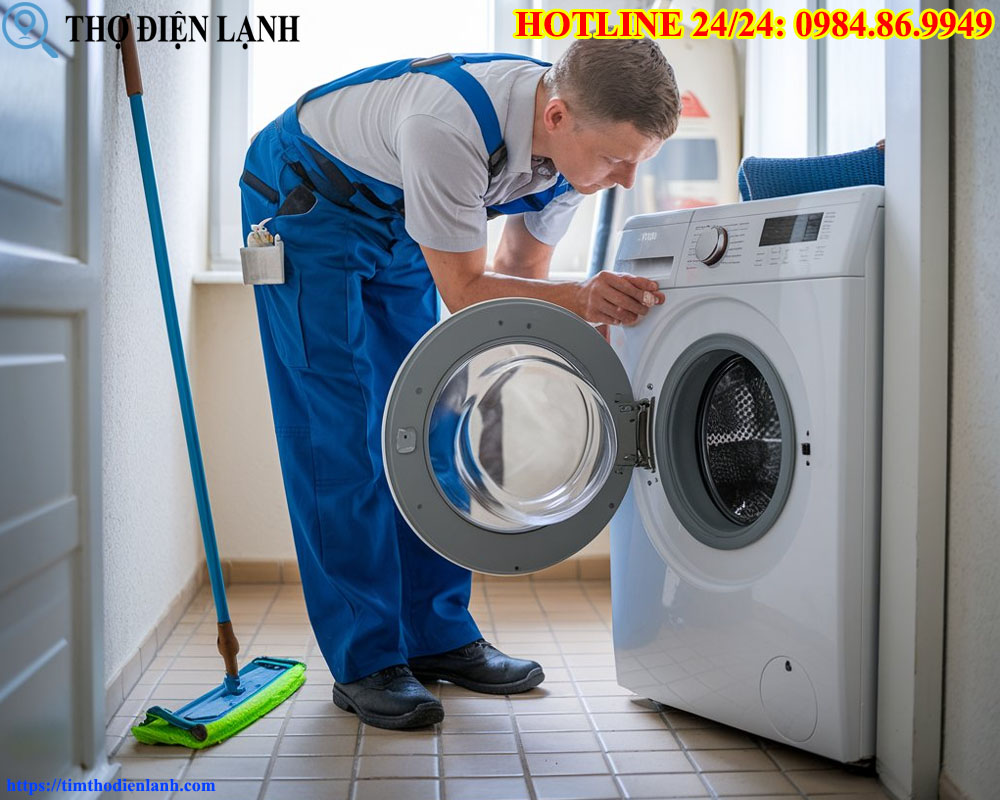 Tắt máy giặt Fagor mà nước vẫn chảy