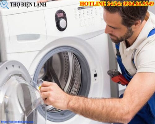 Tắt máy giặt Fagor mà nước vẫn chảy