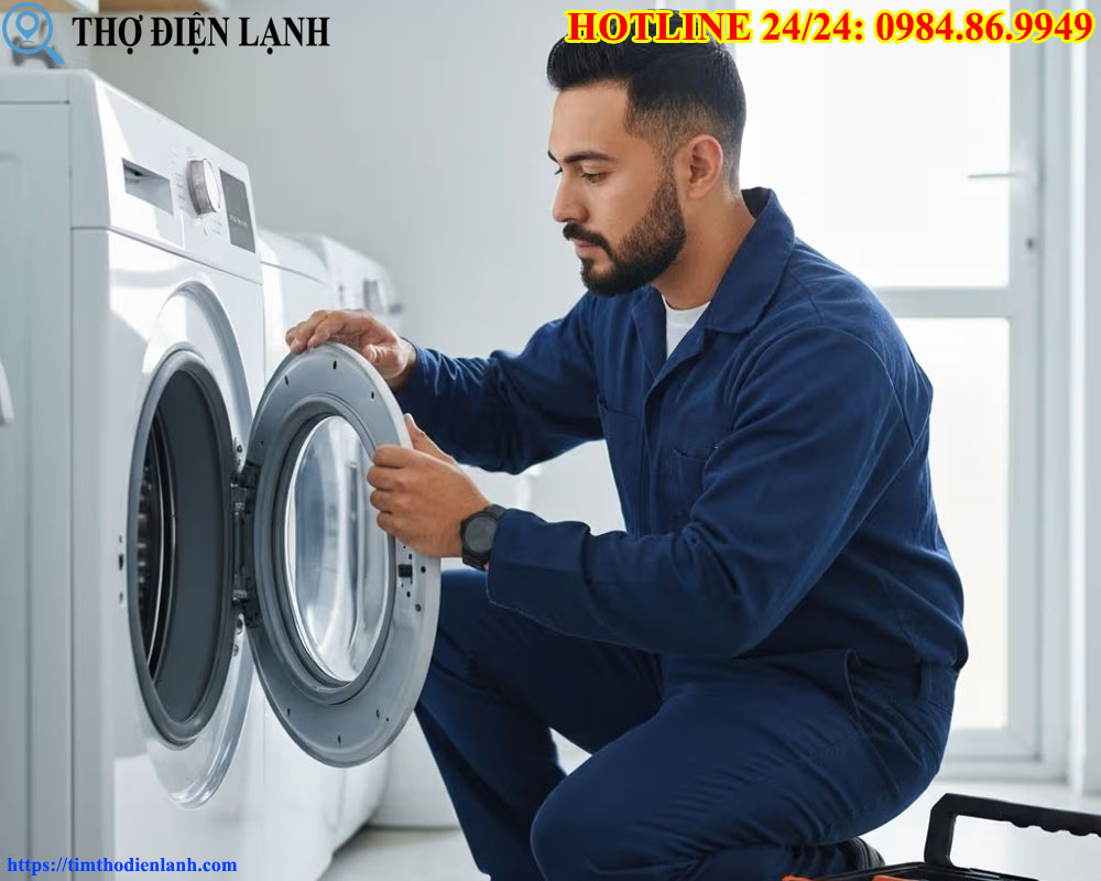 Tắt máy giặt Funiki mà nước vẫn chảy