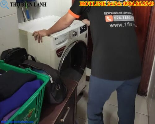 Tắt máy giặt Funiki mà nước vẫn chảy