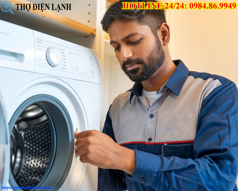 Tắt máy giặt Hitachi mà nước vẫn chảy