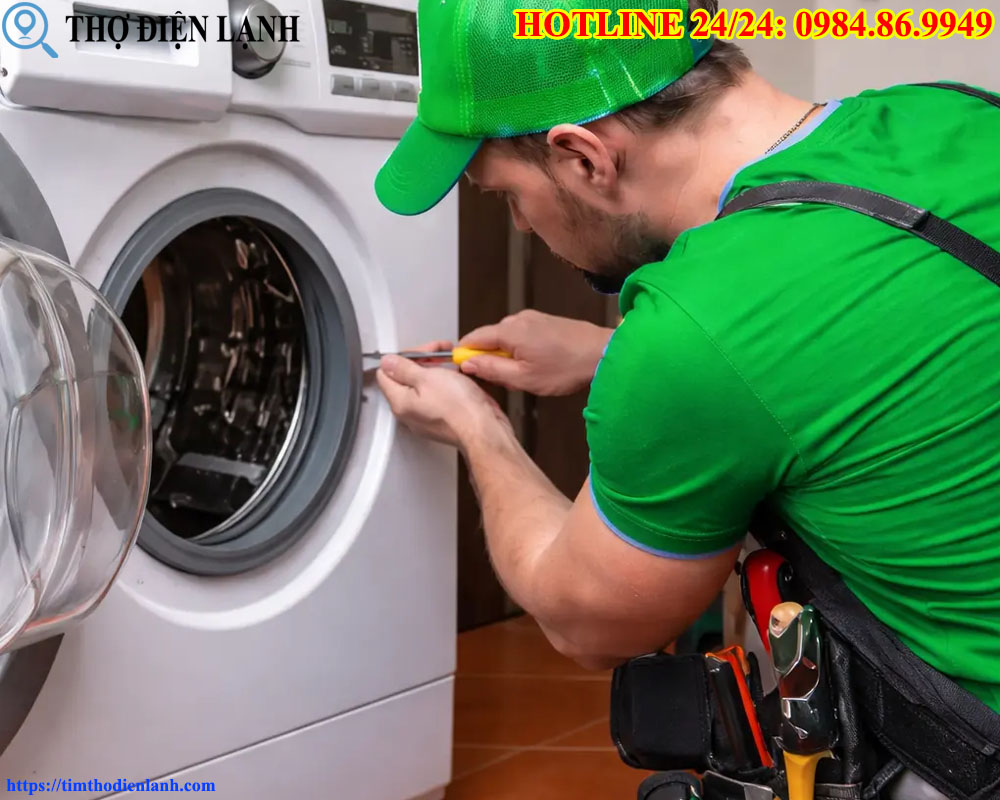 Tắt máy giặt Indesit mà nước vẫn chảy