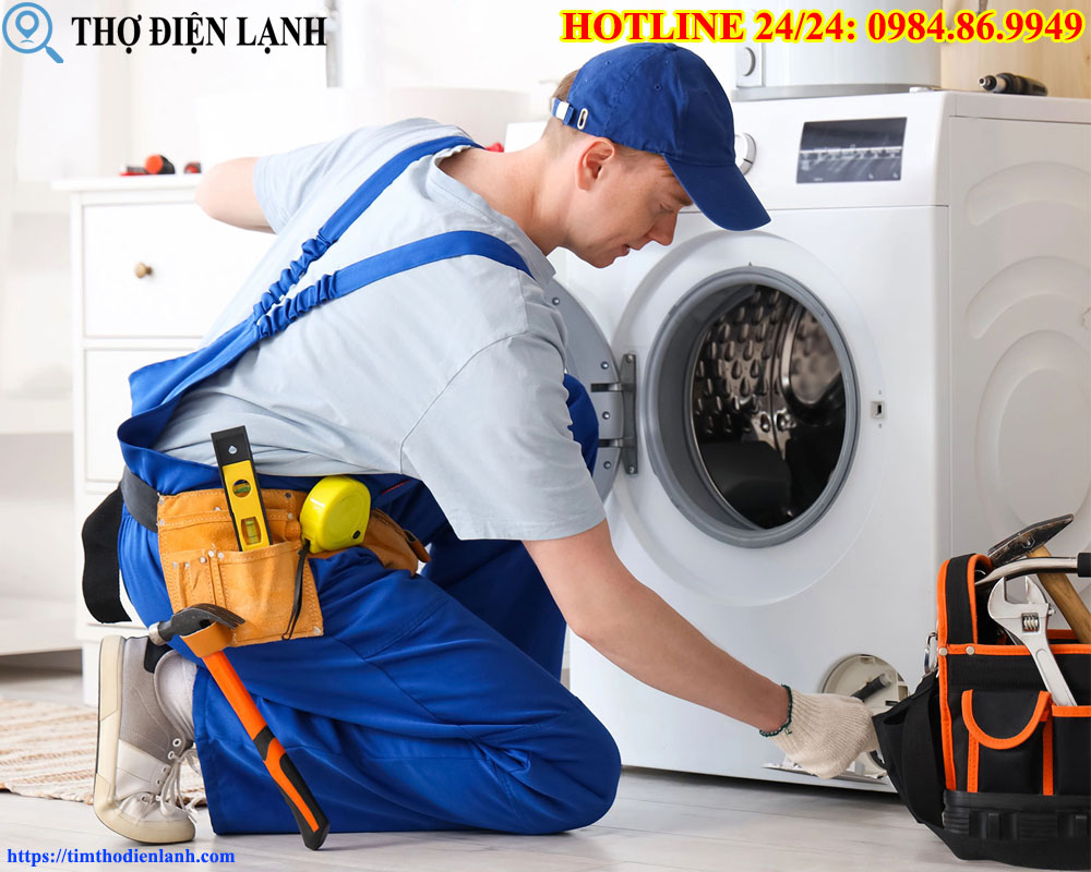 Tắt máy giặt Midea mà nước vẫn chảy