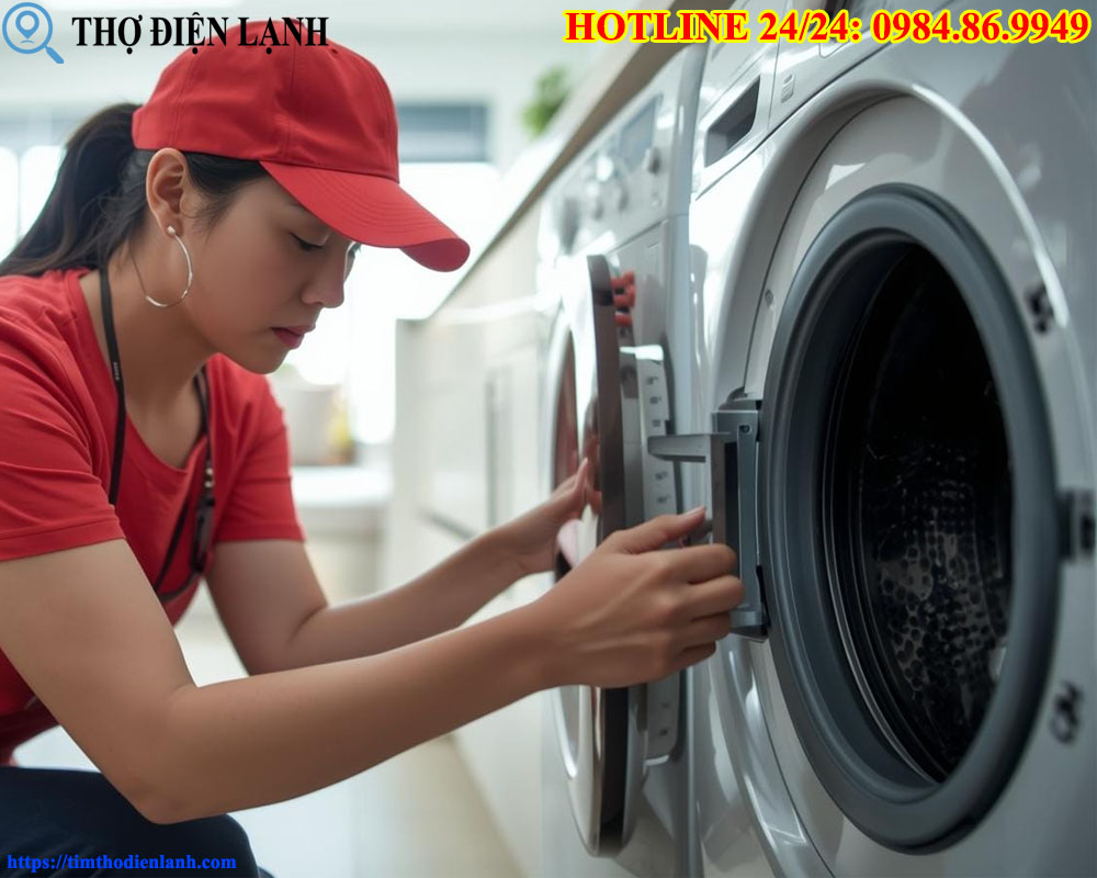 Tắt máy giặt mà nước vẫn chảy