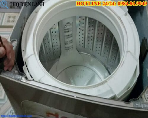 Thanh treo máy giặt