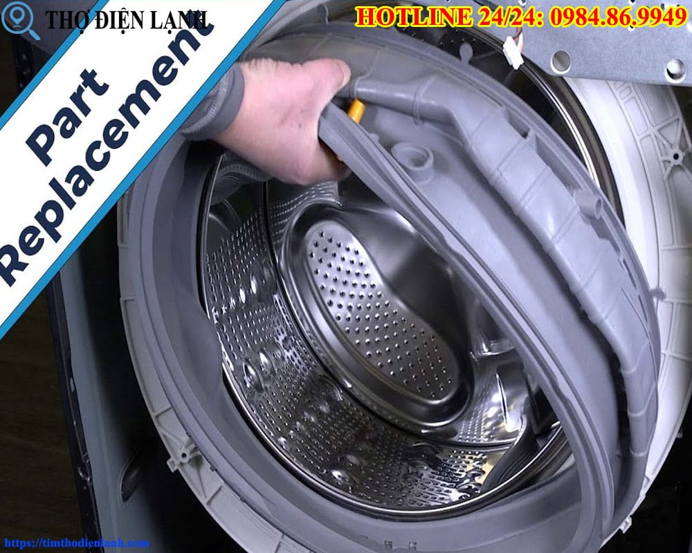 Thay Gioăng máy giặt Aqua