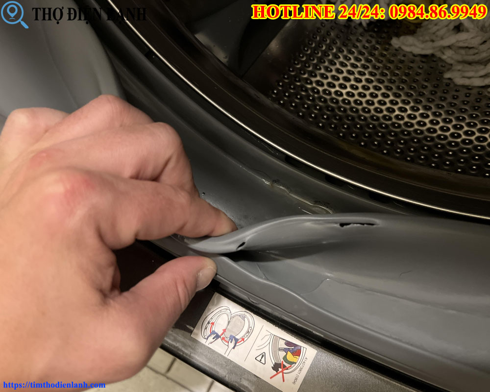 Thay Gioăng máy giặt Hitachi