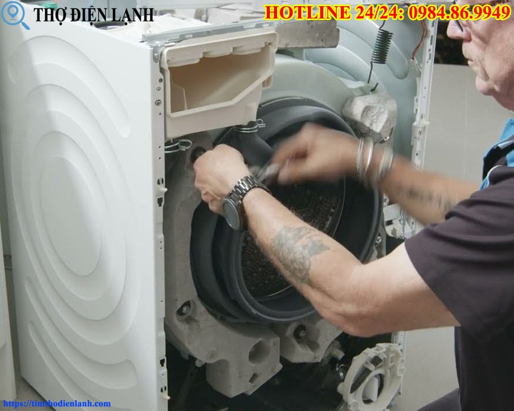 Thay Gioăng máy giặt Indesit