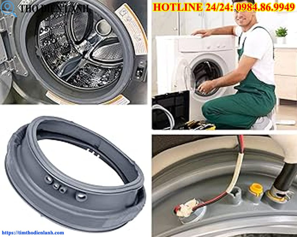 Thay Gioăng máy giặt Miele