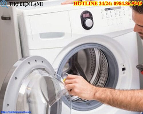 Thay Phớt cửa máy giặt Panasonic