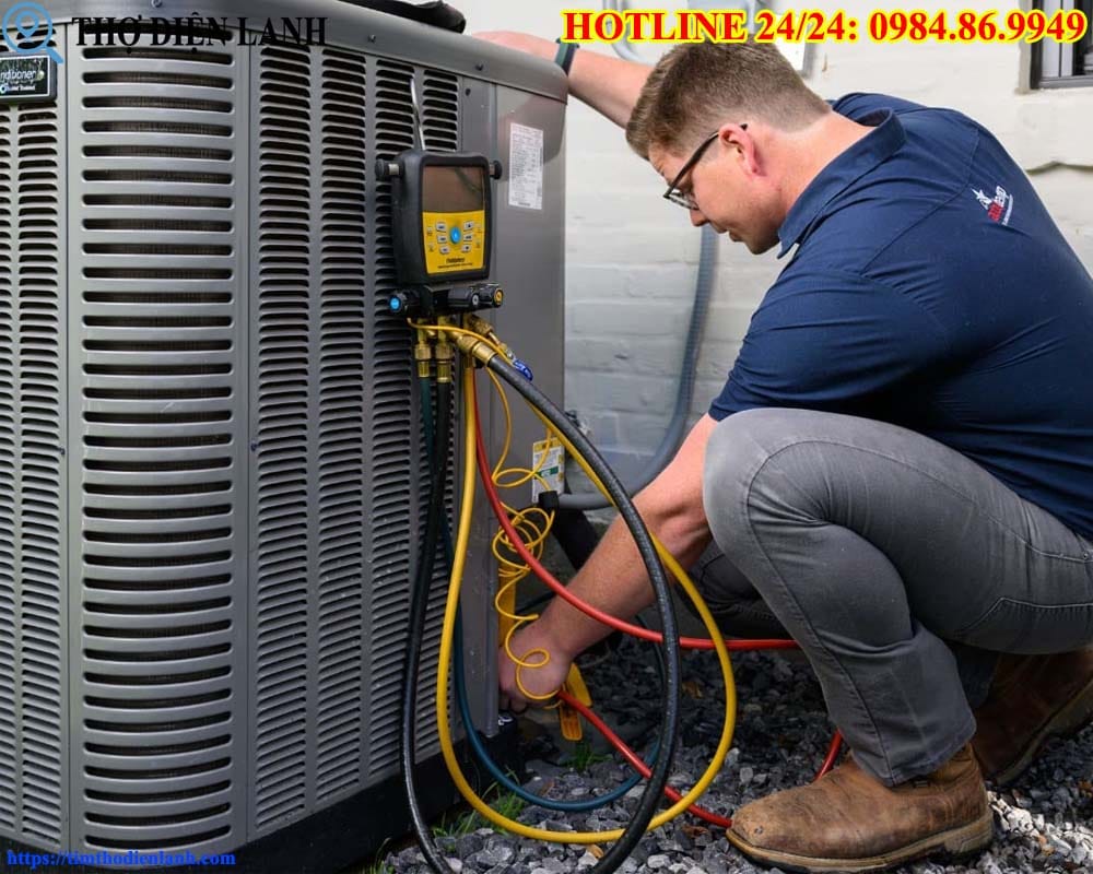 Thay gas điều hòa Sharp