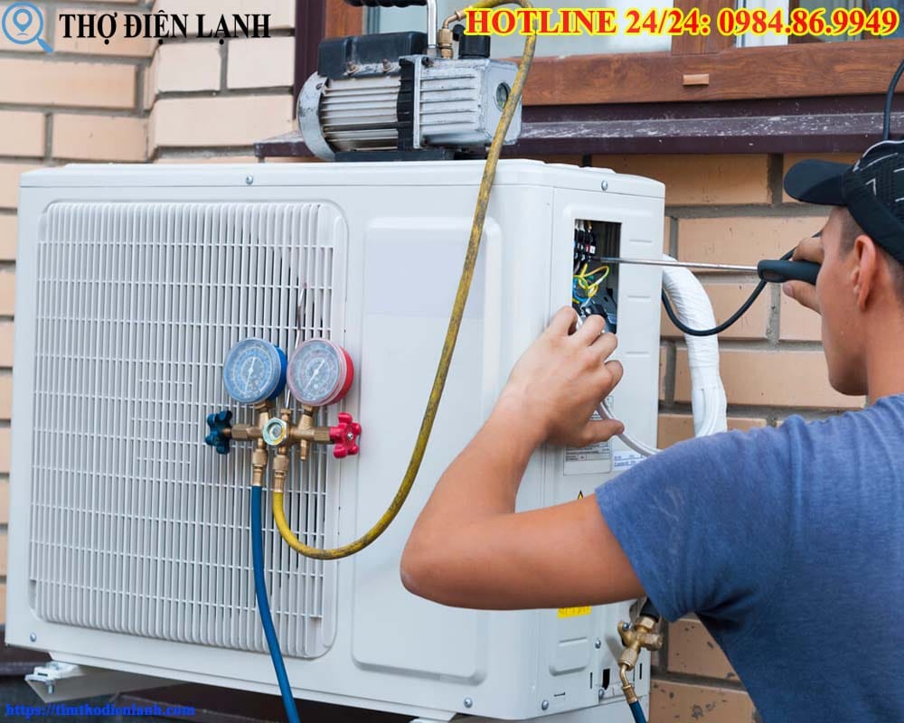 Thay gas điều hòa Sumikura Dấu hiệu thiếu gas