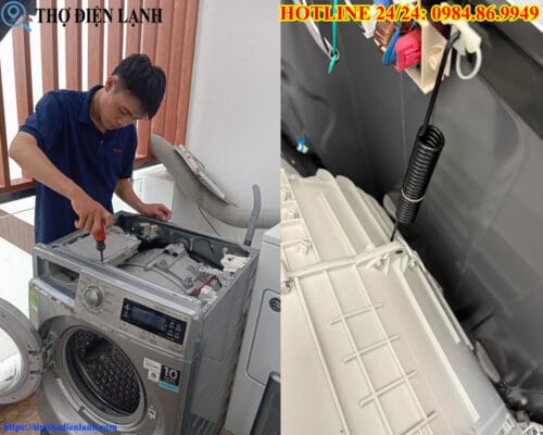 Thay lò xo máy giặt Bosch