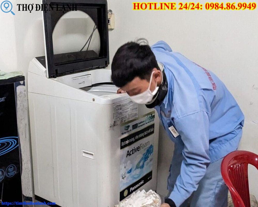Thay lò xo máy giặt Candy